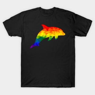 Rainbow Dolphins T-Shirt